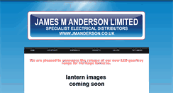 Desktop Screenshot of jmanderson.co.uk